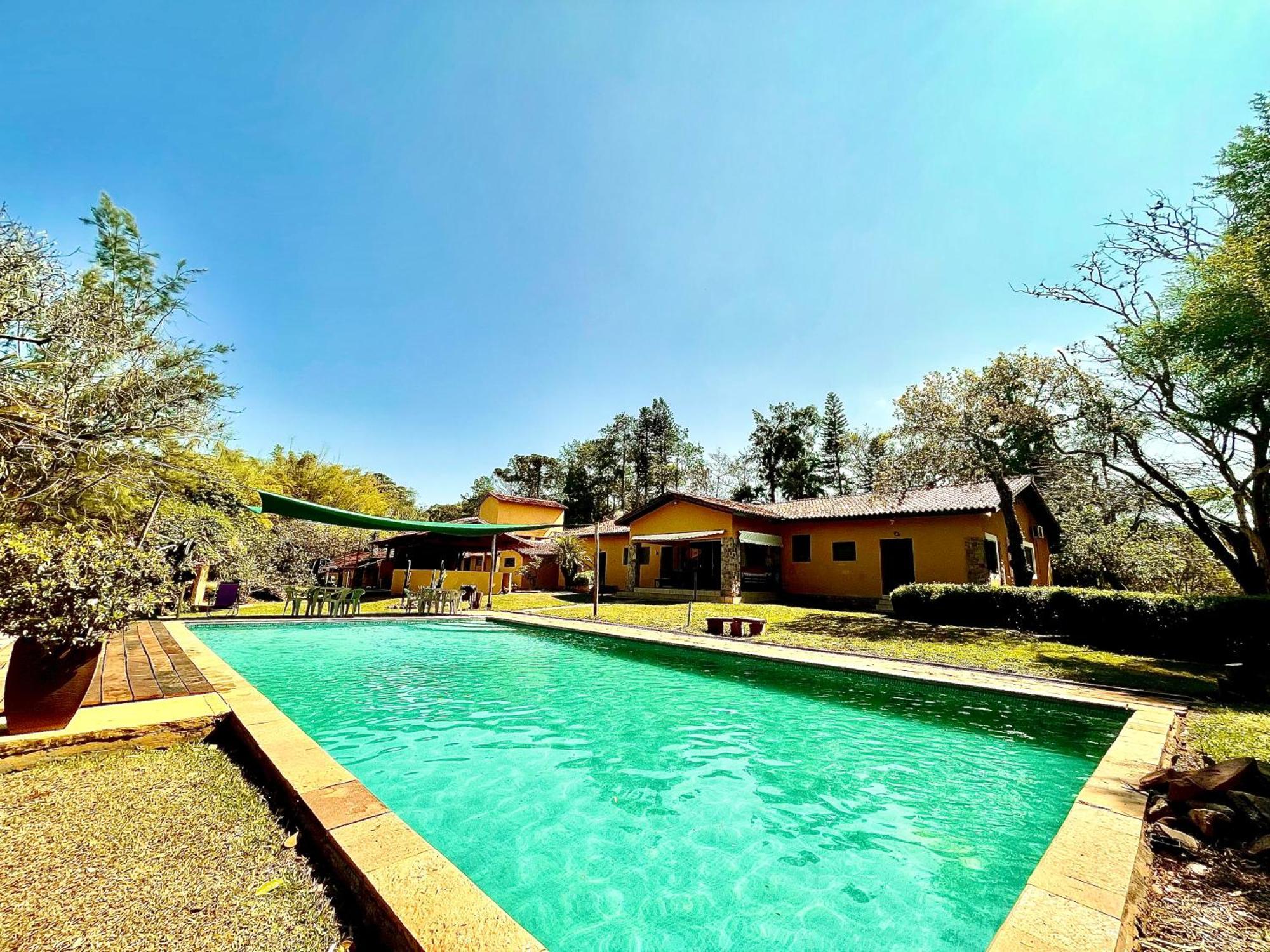 Hospedagem Fazenda Nova America Brotas Exterior photo