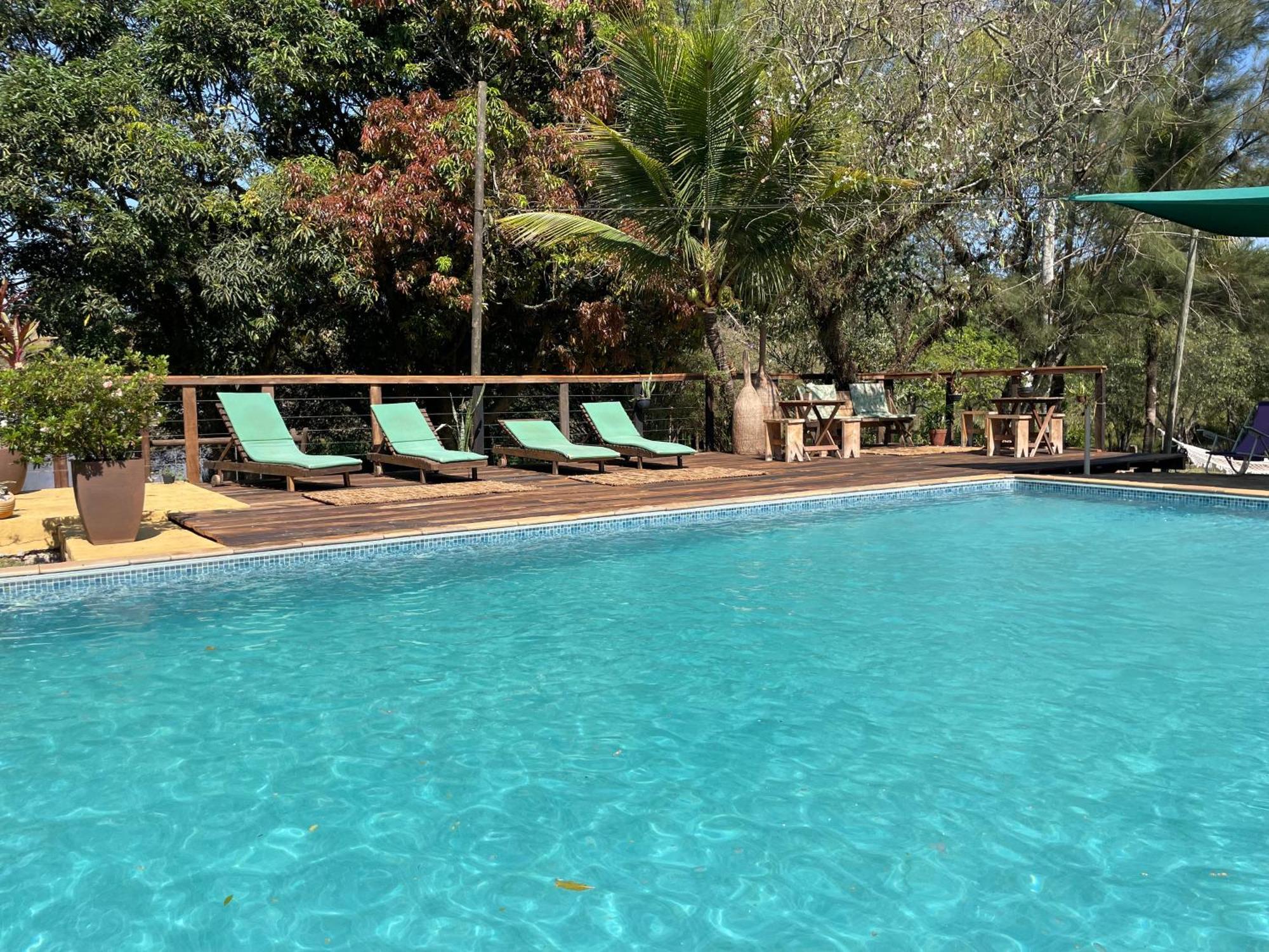 Hospedagem Fazenda Nova America Brotas Exterior photo
