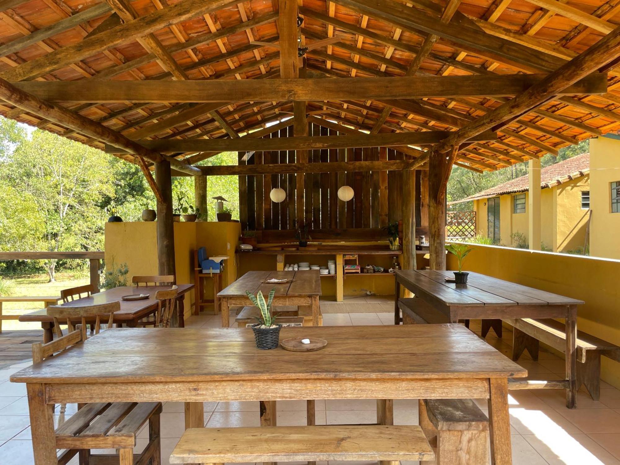 Hospedagem Fazenda Nova America Brotas Exterior photo