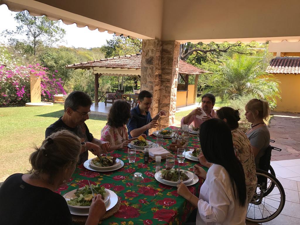 Hospedagem Fazenda Nova America Brotas Exterior photo